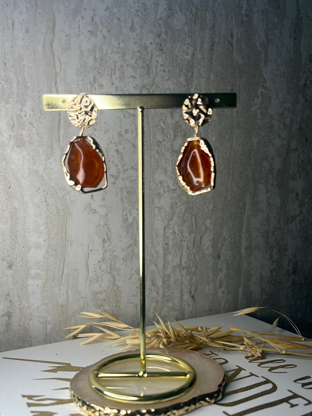 Vintage Amber Earrings